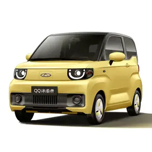 ยี่ห้อใหม่รถยนต์ไฟฟ้าบริสุทธิ์ผู้ใหญ่ Chery qq ไอศกรีมมินิรถ EV ไฟฟ้า 100% Chery รถยนต์ไฟฟ้ารุ่นไมโครมินิ EV