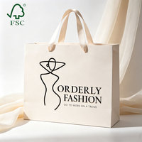 Hochwertige Langlebige Papiertüten mit Eigenem Logo Einzelhandels-Einkaufstaschen Premium Geschenktüten Hersteller Fabriklieferung