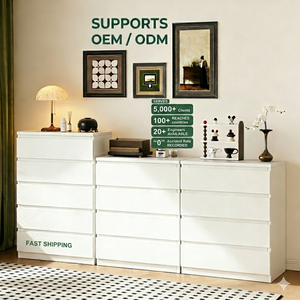 Armoire de rangement métallique élégante pour salon et chambre, <span class=keywords><strong>commode</strong></span> à <span class=keywords><strong>tiroirs</strong></span> pour vêtements, cassettiera para ropa, vente en gros - Product Image 2