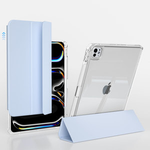 โรงงาน<span class=keywords><strong>ราคา</strong></span>ใหม่มาถึงPUหนังอะคริลิคใสกรณีแท็บเล็ตสําหรับ<span class=keywords><strong>iPad</strong></span> <span class=keywords><strong>Pro</strong></span> 7th <span class=keywords><strong>13</strong></span> 2024 กรณี - Product Image 5