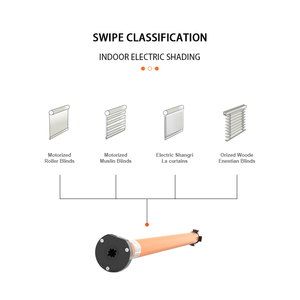 Được xây dựng trong pin lithium 25 mét tuya Alexa Thông Minh Điện Con lăn màn trập động cơ với dừng cơ chế - Product Image 3