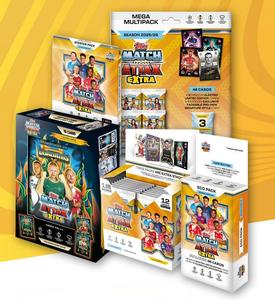 Venta al por Mayor <span class=keywords><strong>de</strong></span> Tarjetas Coleccionables <span class=keywords><strong>de</strong></span> <span class=keywords><strong>Fútbol</strong></span> TOPPS 2025/26 UCC Match Attax, Serie <span class=keywords><strong>de</strong></span> Tarjetas <span class=keywords><strong>de</strong></span> Estrellas del <span class=keywords><strong>Fútbol</strong></span>, Caja Sorpresa, Juego <span class=keywords><strong>en</strong></span> Vivo - Product Image 1