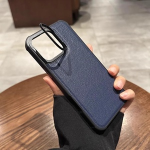Coque de <span class=keywords><strong>téléphone</strong></span> miroir <span class=keywords><strong>anti</strong></span>-rayonnement avec support de brillant à lèvres <span class=keywords><strong>pour</strong></span> iPhone série 16/15/14 - Product Image 3
