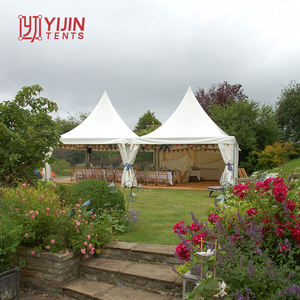 Tente de réception en aluminium de luxe bon marché 10x10m pour mariage et fête - Product Image 5