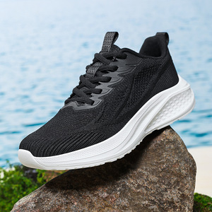 Chaussures de marche ultra-légères en maille synthétique pour hommes AHMED ABDI YD026, grande taille, tendance mode, fermeture à lacets, absorption des chocs, toutes saisons - Product Image 3
