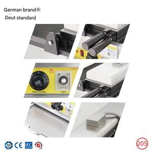 Gaufrier rotatif <span class=keywords><strong>professionnel</strong></span> double couche pour une cuisson uniforme en cuisine professionnelle - Product Image 2