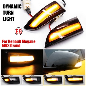 Clignotant Miroir Dynamique Clignotants Lumières pour <span class=keywords><strong>Renault</strong></span> Megane <span class=keywords><strong>3</strong></span> MK3 Laguna Latitude <span class=keywords><strong>Scenic</strong></span> III Indicateur Séquentiel Led Lampes - Product Image 3