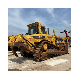 รถดันดิน CAT D8R มือสอง สภาพดี ปี 2022 ชั่วโมงการใช้งานต่ำ เครื่องยนต์ 150 กิโลวัตต์ กำลัง 6.3 เมตร ความสามารถในการดันดิน พร้อมมอเตอร์ปั๊ม น้ำหนัก 22700 กิโลกรัม - Product Image 1