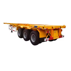 ZS รถกึ่งพ่วงโครงกระดูกรถกึ่งพ่วงสองเพลา40ft ใหม่ - Product Image 2