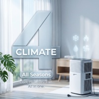 Climatiseur portable avec fonction de refroidissement, commande vocale, application mobile, minuterie, sur pied, pour dortoir, prix usine