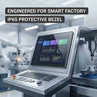 PC industriel robuste avec écran tactile, processeur Intel Core i5, sans ventilateur frontal, IP65, origine Chine, pour l'automatisation des usines