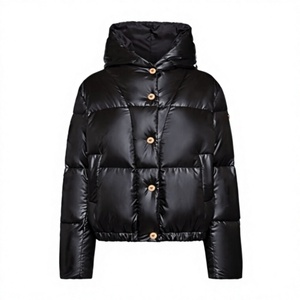 Blouson d'hiver unisexe, zippé, rembourré, imperméable, respirant, en toile noire, léger, chaud, coupe-vent - Product Image 5