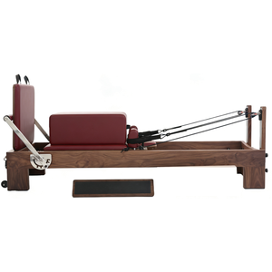 Reformeur de Pilates en bois de noyer AM-200R - Équipement de studio de Pilates commercial pour l'entraînement professionnel des instructeurs de Pilates - Product Image 2