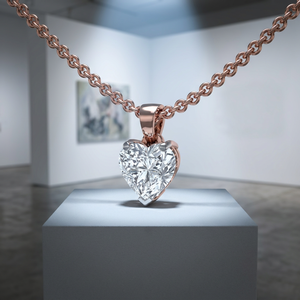 Collar con Colgante de Diamante Geométrico de Lujo Chapado en Oro de Plata de Ley 925, con Diamante Cultivado en Laboratorio en Forma de Cometa, Certificado por IGI, Regalo para Mujer, Joyería Fina - Product Image 2
