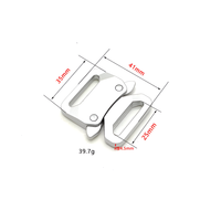 Boucle tactique en alliage de zinc de haute qualité 35mm*41mm pour bandoulière de sac – Prix usine