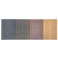 Pour RUCCA Design Moderne 145*25mm 3D En Relief WPC Decking Durable Extérieur Composite Decking en Vente