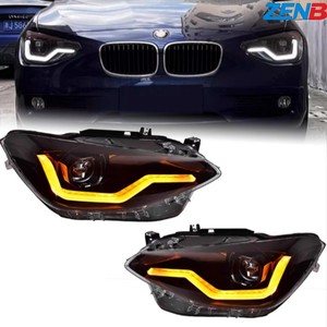 Fari LED Dedicati per BMW Serie 1 <span class=keywords><strong>F20</strong></span> 2012-2015, per <span class=keywords><strong>116i</strong></span> e 118i, Aggiornati con Indicatori di Direzione - Product Image 3