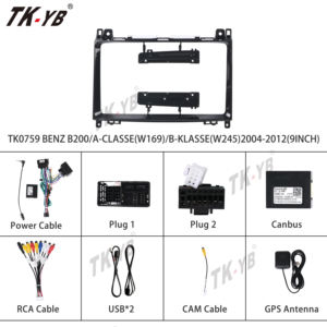 جديد 16 دبوس سيارة سلك الطاقة الأسلاك تسخير محول كانبوس مربع لتثبيت عالمي وحدة الرأس - Product Image 6