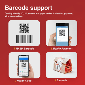 Escáner de Código de Barras de Escritorio con Detección Automática para Tiendas |   Lector de Códigos QR 1D/2D Continuo |   USB de Alta Velocidad Plug & Play |   En stock - Product Image 4