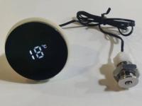 Detector de Temperatura Digital Moderno para Baños y Jacuzzis con Pantalla y Sensor