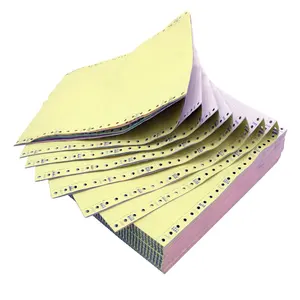 Proveedor chino, oferta, ordenador sin ácido, impresión continua, papel de 2 capas