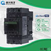 Kontaktor Schneider LC1D65ABNE Asli Baru untuk Pengontrol Pemrograman PLC pada Peralatan Listrik