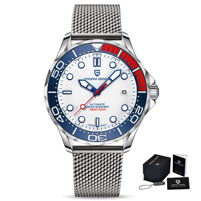 Red Blue mesh band
