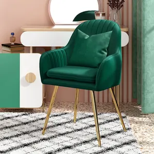 Yemek sandalyesi Nordic lüks altın kadife ucuz yemek ev Modern restoran sandalye seti yemek odası mobilyası için yemek masası