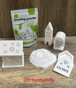 Creative Crafts DIY Handmade Materials High Strength Jesmonite Alpha Gypsum <b>Powder</b> Eco Resin <b>Casting</b> <b>Powder</b> - Product Image 4