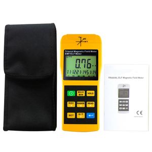 Détecteur numérique de champ électromagnétique (EMF) et ELF, mesureur Gaussien 3 axes 20/200/2000 mG et UT pour micro-ondes et lignes informatiques - Product Image 1