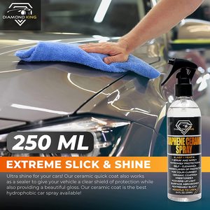 Recubrimiento Cerámico para Autos Diamond King 250ml con Efecto de Alto Brillo - Recubrimiento Nano Cerámico para Autos - Product Image 2