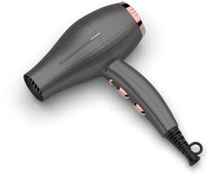Sèche-cheveux professionnel 2000W avec diffuseur, chauffage rapide, réglage chaud/froid, ioniseur, moteur AC pour usage domestique et hôtelier - Product Image 1