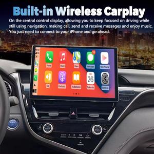 Radio para Auto Android de 13.3 Pulgadas para Toyota Camry 2021 2022, Reproductor Multimedia DVD, Navegación GPS, Unidad Principal 2 Din con Pantalla Carplay - Product Image 6