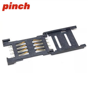 Ranura para tarjeta SIM de plástico tipo flip, de 6 y 8 pines, repuesto para accesorios de teléfonos móviles - Product Image 4