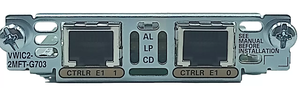 VWIC2-2MFT-G703 อินเทอร์เฟซเสียง/อินเทอร์เน็ตแบบ Trunk รุ่นที่ 2 จำนวน 2 พอร์ต การ์ด - G.703. - Product Image 2