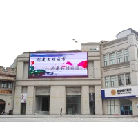 Panel de Video LED Gigante para Exteriores, Pantalla de TV Impermeable con P4 P5 P6 P8 P10, Pantalla LED a Todo Color para Publicidad Exterior