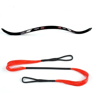 Corde d'arc de tir de membre en acier au carbone de qualité supérieure 24 brins 16.73 pouces accessoires de chasse et de tir en plein air - Product Image 4