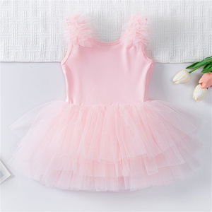 Nouvelle Robe de Ballet d'Été pour Filles, Jupe de Danse en Tulle pour Bébés Filles, Robe de Danse Fluffy pour Enfants Filles - Product Image 4
