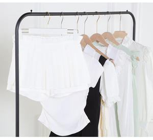 जानको हल्के सिंगल टियर रैक फर्श खड़े बहुक्रियाशील लोहे के पाइप कपड़े रैक - Product Image 4