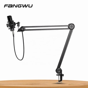 Soporte de Micrófono de Estudio Telescópico Resistente de Alta Calidad con Brazo de Tijera para Blueyeti Snowball - Product Image 1