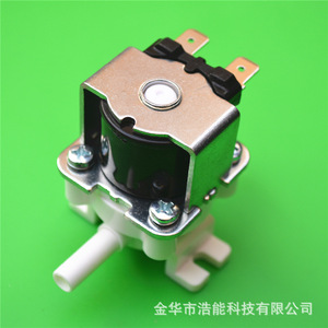 Miniature, électrovanne à tige à deux orifices à raccord rapide, en plastique pour l'ingénierie électrique, pour projets miniatures et installation sous évier - Product Image 3