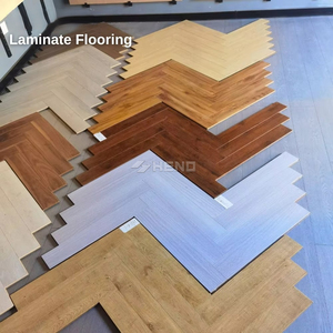 <span class=keywords><strong>Suelo</strong></span> <span class=keywords><strong>Laminado</strong></span> Chevron Efecto <span class=keywords><strong>Madera</strong></span> Roble Blanco Gris AC3 AC4 AC5 de 8mm 12mm Barato al por Mayor - Product Image 2