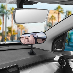 New <b>Car</b> Interior Rearview <b>Mirror</b> with Wider Visual Range Easy-to-Use ABS Glass Side <b>Mirror</b> for Back Seat for Watching Babies - Product Image 6