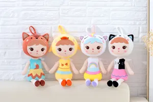 Jibao-poupée Metoo Jibao de haute qualité, animaux en peluche, renard Dack licorne chat, jouets figurines, literie, personnalisés, fabrication de jouets en peluche