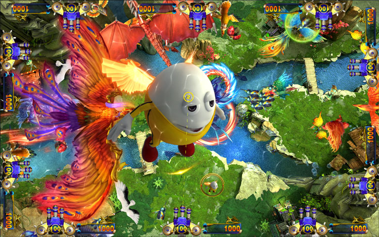 Bird Paradise 2 Máy quay phim bắn chim Máy săn cá trò chơi Máy tính bảng