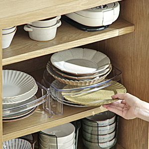 <b>Dish</b> Rack Square Desktop Plastic With <b>Stand</b> Multi Purpose No Installation Required - Product Image 2