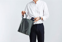 Style Simple Convertible Sac À Dos D'affaires Ordinateur Portable Sac Oxford Tissu Porte-Documents Étanche Lettre Motif Fermeture Éclair Polyester Air