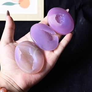 หินอาเกตเจอดหลายสีธรรมชาติสำหรับตกแต่งบ้านและของขวัญ ขายส่งราคาพิเศษ - Product Image 3
