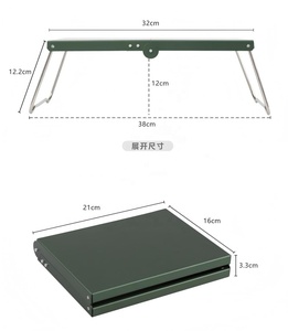 <span class=keywords><strong>Table</strong></span> <span class=keywords><strong>pliante</strong></span> d'extérieur en alliage d'aluminium léger et isolé, mini-<span class=keywords><strong>table</strong></span> portable pour repas en plein air, vente en gros - Product Image 3