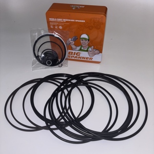 Kit de sellos para martillo hidráulico RHB325 para excavadoras de la serie <span class=keywords><strong>RHB</strong></span> de 16-20T, juego completo de reconstrucción con sello de gas - Product Image 4